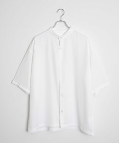 WEGO トロミBIGバンドカラーシャツ（S）