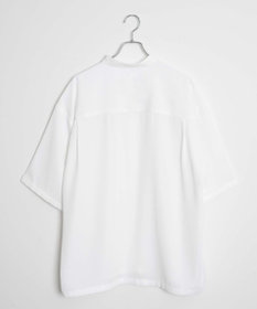 WEGO トロミBIGバンドカラーシャツ（S）