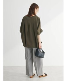 Green Parks 冷っとすずやか　ドルマンカット５分袖プルオーバー