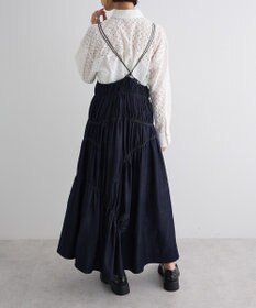 Green Parks ギャザースカート