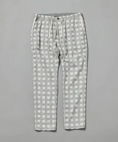 JOSEPH ABBOUD MOUNTAIN 【SPACE／UNISEX】フランネルジャージーチェック パンツ