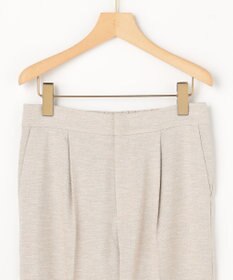 組曲 L 【先行予約】ライトリネンライクテーパード パンツ