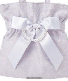 Maison de FLEUR ブルーマニアリボン２Ｗａｙトートバッグ