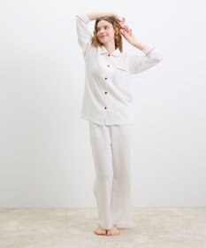 une nana cool 【綿混】丸襟ぽこぽこNew Yearパジャマ