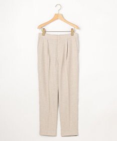 組曲 L 【先行予約】ライトリネンライクテーパード パンツ