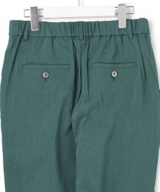 23区 【洗える】リネンレーヨンストレッチ テーパード パンツ