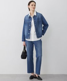 ICB 【先行予約】 ライトストレッチデニム ストレートパンツ