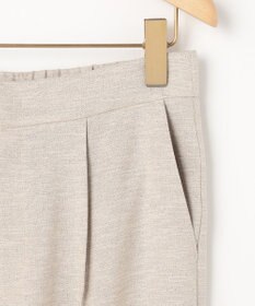 組曲 L 【先行予約】ライトリネンライクテーパード パンツ