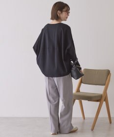 AMERICAN HOLIC 【先行予約】【UVカット】コクーンポンチプルオーバー