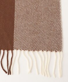 JOSEPH ABBOUD 【ピュアカシミヤ/保温性/軽量】 ヘリンボーン ストール