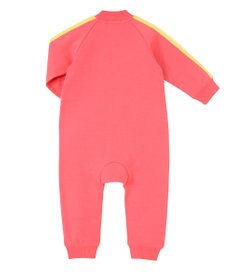 MIKI HOUSE HOT BISCUITS 【70-80cm】 〈ジャージ素材〉スポーティカバーオール