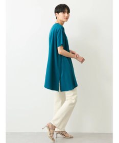 AMERICAN HOLIC キレイｃｏｔｔｏｎ切替ヘムカットチュニック