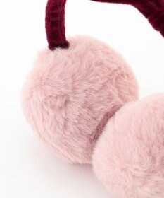 ANY KIDS パール×リボンイヤーマフ