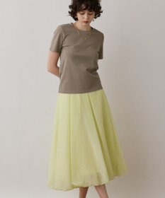 GRACE CONTINENTAL バルーンシアースカート