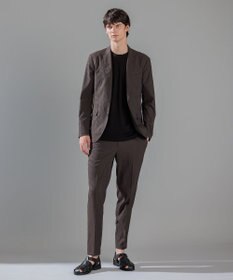 JOSEPH HOMME メランジリップル　クルーネックカットソー