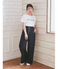 earth music&ecology Ｌｅｅ×ｅ．ｍ．ａ．ｅ　ＬＯＧＯ　Ｈ／Ｓ　ＴＥＥ