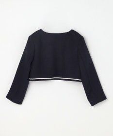 ANY KIDS 【2点セット】ノーカラー ボレロジャケット+襟付き ワンピース