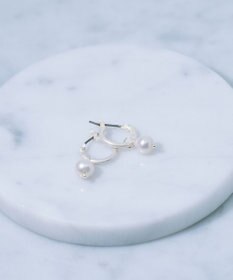Pisceans 2wayドロップパールフープピアス