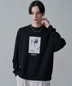 WEGO 【２点セット】アクセ付きフォトグラフィックプルオーバー