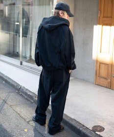 WEGO 【ユニセックス着用ITEM/ウエストゴム】スウィッチングスウェットパンツ