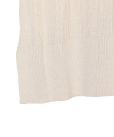 JOSEPH クリンクルリブ　Vネックニット