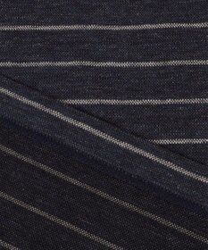 JOSEPH ABBOUD 【清涼感/吸水速乾】リネンハニカムボーダーＴシャツ