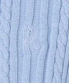 組曲 KIDS 【110-140㎝】フラワードット リブニット