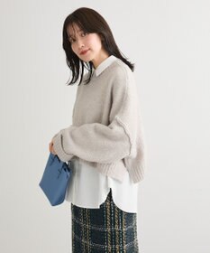 Green Parks ・Ｐｅｔｉｔ　Ｆｌｅｕｒ　ブークレワイドニット