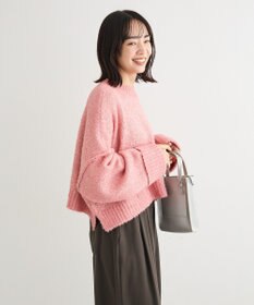 Green Parks ・Ｐｅｔｉｔ　Ｆｌｅｕｒ　ブークレワイドニット