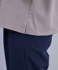 Tiaclasse L 【洗える】リボン袖ポンチトップス