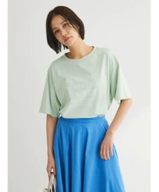 Green Parks フェミニンロゴボックスＴシャツ