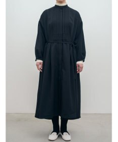 muuc 〈エクストラファインメリノウール〉〈洗えるニット〉レース編みハイネックプルオーバー