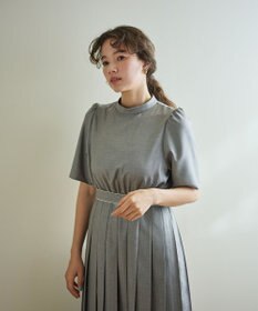 #Newans 〈花乃まりあさんコラボ〉ワイドプリーツワンピース