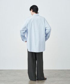 ATON SHRINK BROAD | オーバーサイズシャツ - UNISEX