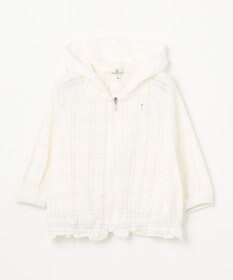 組曲 KIDS 【90-100㎝】オパールチェック パーカー