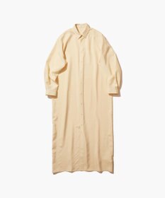 ATON SILK SUEDE | ボタンダウンシャツドレス