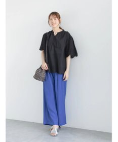 Te chichi 【接触冷感】レーヨンリネンパンツ(セットアップ可)