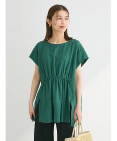 Green Parks 変形ストライプジャガードチュニック