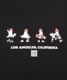 WEGO 【ユニセックス着用ITEM/MLサイズ展開】別注VISIONゴーストスケーターグラフィックT（SS）