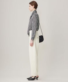 ICB 【洗える】T/Wベネシャンストレッチ カーブパンツ