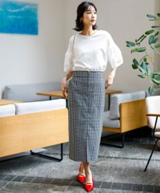 ANY SIS 【2WAY】フロントジップタイト スカート