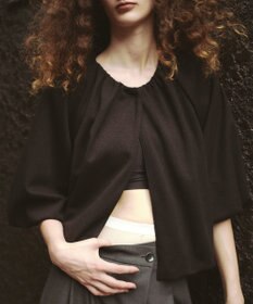 #Newans 【セレモニーにも/洗濯機可】バルーンヘムライトブルゾン​