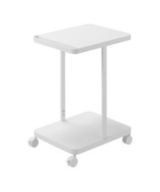 tower ランドセル収納ラック タワー キャスター付き 2段 ホワイト