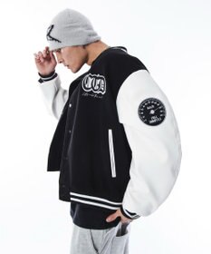 WEGO 【ユニセックス着用ITEM】メルトンワッペンスタジャン