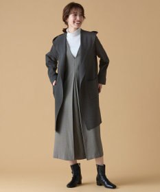 ANY 【洗濯機可】フーディーコーディガン