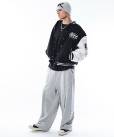 WEGO 【ユニセックス着用ITEM】メルトンワッペンスタジャン