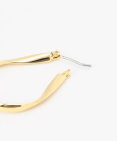 ANY 【WEB限定】オーバルメタルピアス（両耳用）