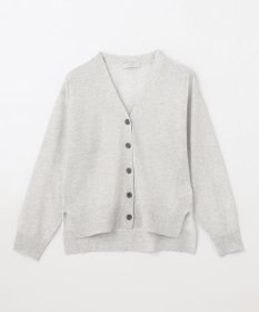 ANY L 【洗濯機可/接触冷感/アンチピリング】シアーニットVネックカーディガン