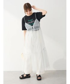 Green Parks ２ｗａｙ　レイヤードラメワンピース