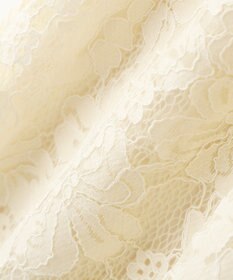 YECCA VECCA レース切替ジレワンピース